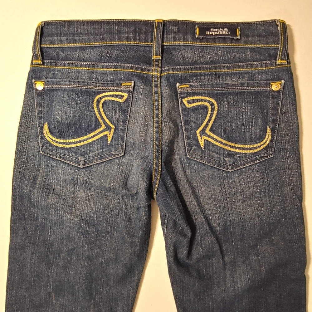 Rare Rock & Republic Cuffed Capri/Cropped Jeans Sz.24